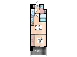 ヴィラ博丈昭和町の物件間取画像